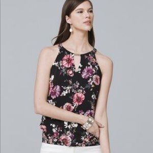 NWOT WHBM Triple Strand Halter Style Tank M